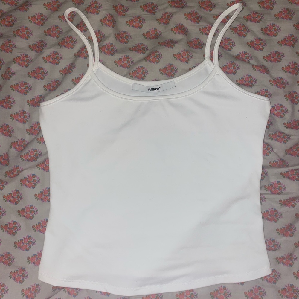 White Women's Tank Top